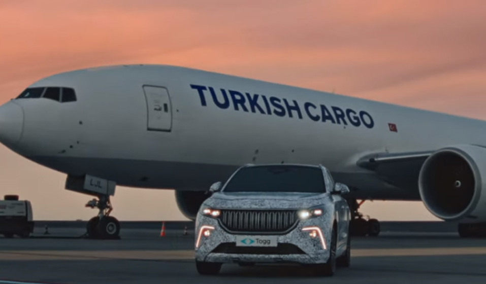 We Proudly Carried Türkiye's National Car - Turkish Cargo